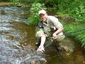 Gary with a Cedar run Trout